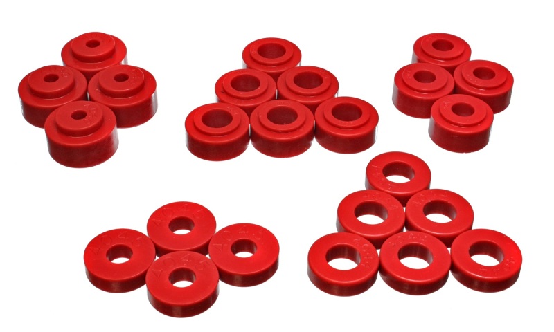Energy Suspension GM Body Mount Set - Red thumbnail 5