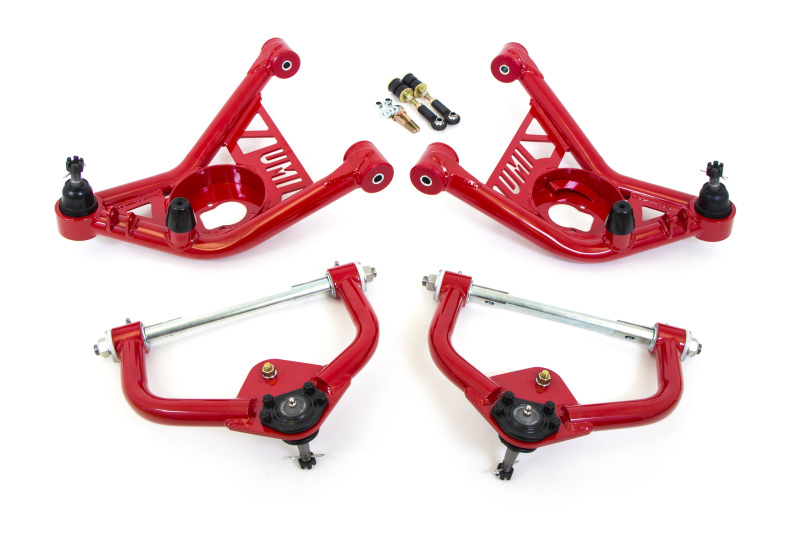 UMI Performance 70-81 GM F-Body Tubular Upper & Lower A-arm Kit thumbnail 2
