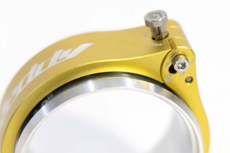 GReddy 3.0 Inch Gold Anodized Aluminum Boost Tube Clamp Set thumbnail 8