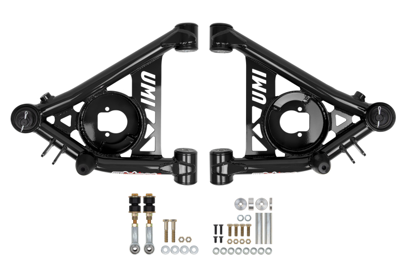 UMI Performance 82-92 F-Body 78-88 G-Body S10 Tubular Front Lower A-Arms Poly thumbnail 2