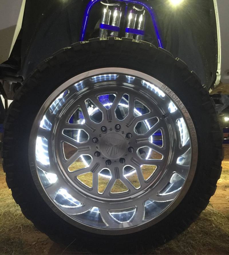 Oracle LED Illuminated Wheel Rings - Double LED - White thumbnail 3