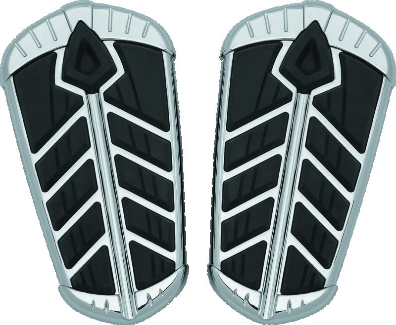 Kuryakyn Spear Floorboard Insert Passenger Indian Chrome