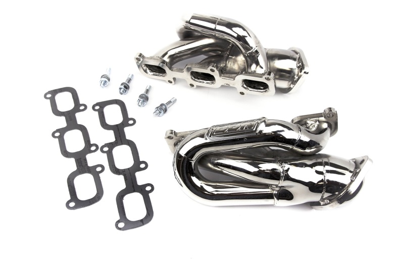 BBK 11-15 Ford Mustang 3.7L Shorty Tuned Length Headers - 1-5/8 Silver Ceramic (CARB EO 11-14 Only) thumbnail 5
