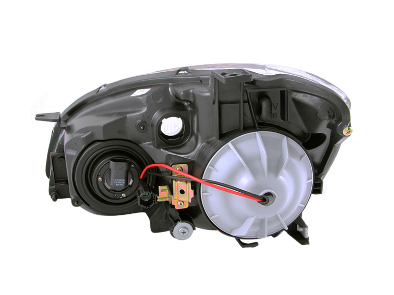 ANZO 2002-2004 Nissan Altima Crystal Headlights Chrome thumbnail 8