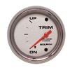 Autometer Marine Chrome Gauge 2-5/8in Electric Trim Level Gauge 0OHM Down - 90OHM Up thumbnail 6