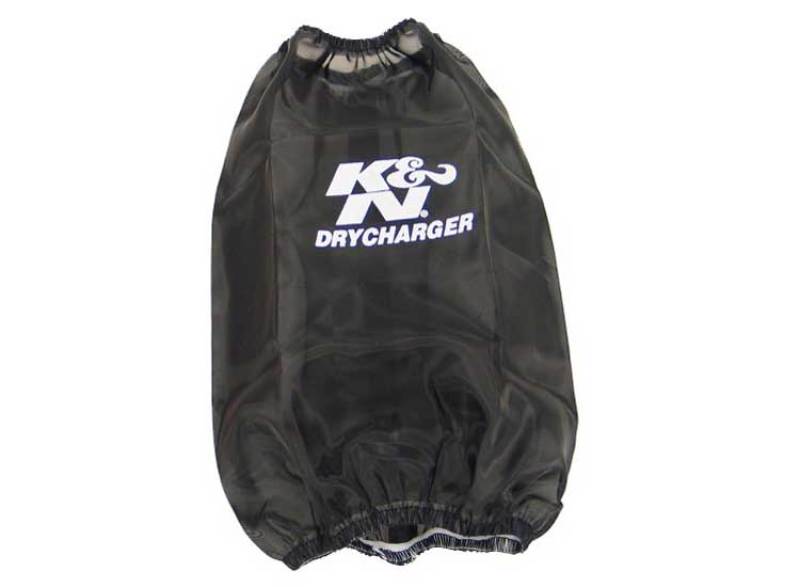 K&N Drycharger Round Tapered Air Filter Wrap 6.5in Base ID/4.5in Top ID/7in H - Black thumbnail 2