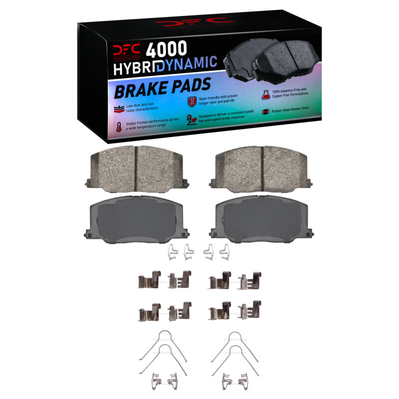 DFC HybriDynamic Brake Pads Hrdwr Kit