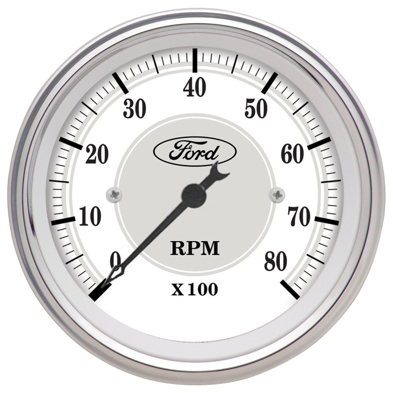 Autometer 3 1/8in In-Dash 8000 RPM Incandescent Flood Lit Tachometer thumbnail 7