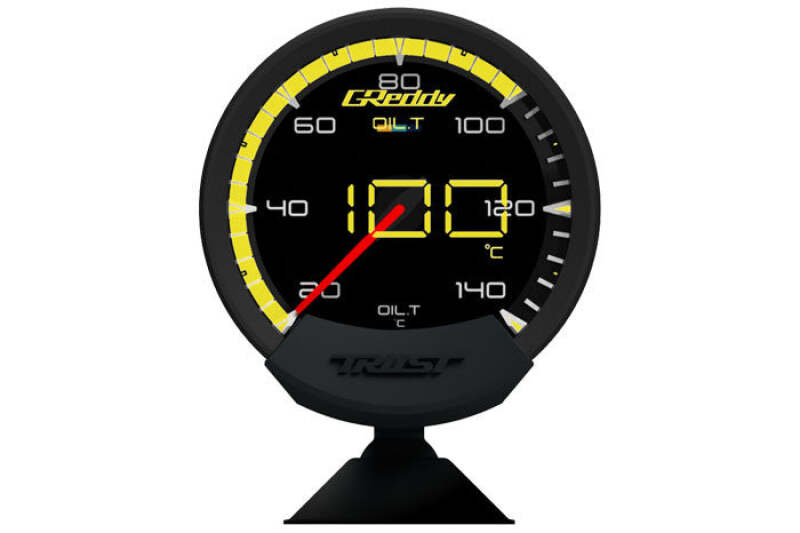 GReddy Sirius Unify Oil Temperature Gauge Set (Sirius Meter w/Oil Temp Sensor Set & Vision Disp) thumbnail 6