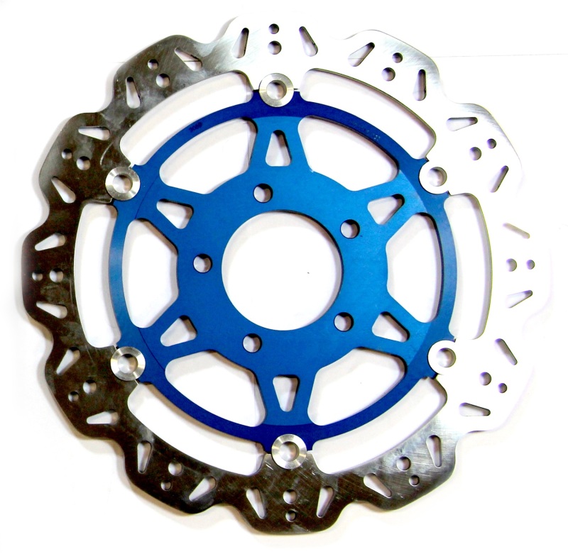 EBC 2003 Suzuki GSX-R 1000 K3 Front Left/Right Vee Floating Blue Rotor