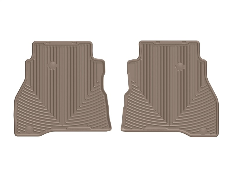 WT Rubber Mats - Rear - Tan