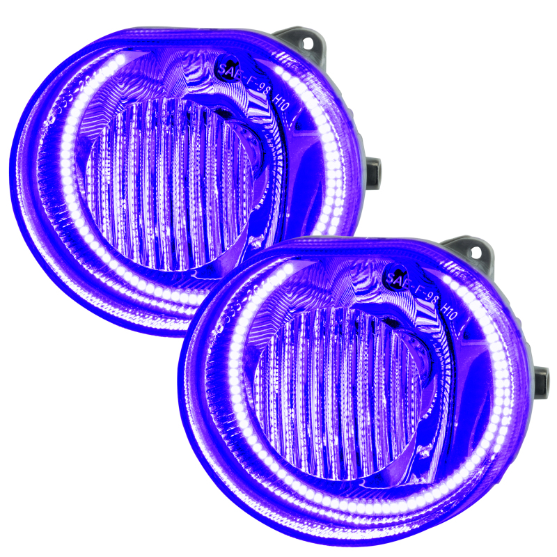 Oracle 02-04 Jeep Liberty LED Fog Light Halo Kit - UV/Purple thumbnail 4
