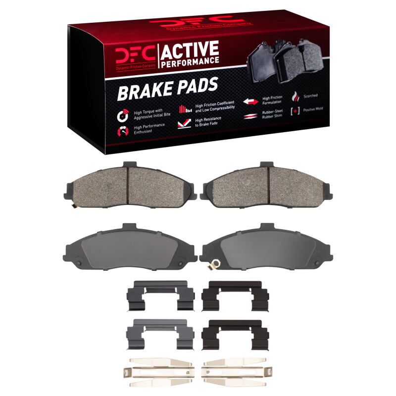 DFC Active Perform Pads and Hardware Kit