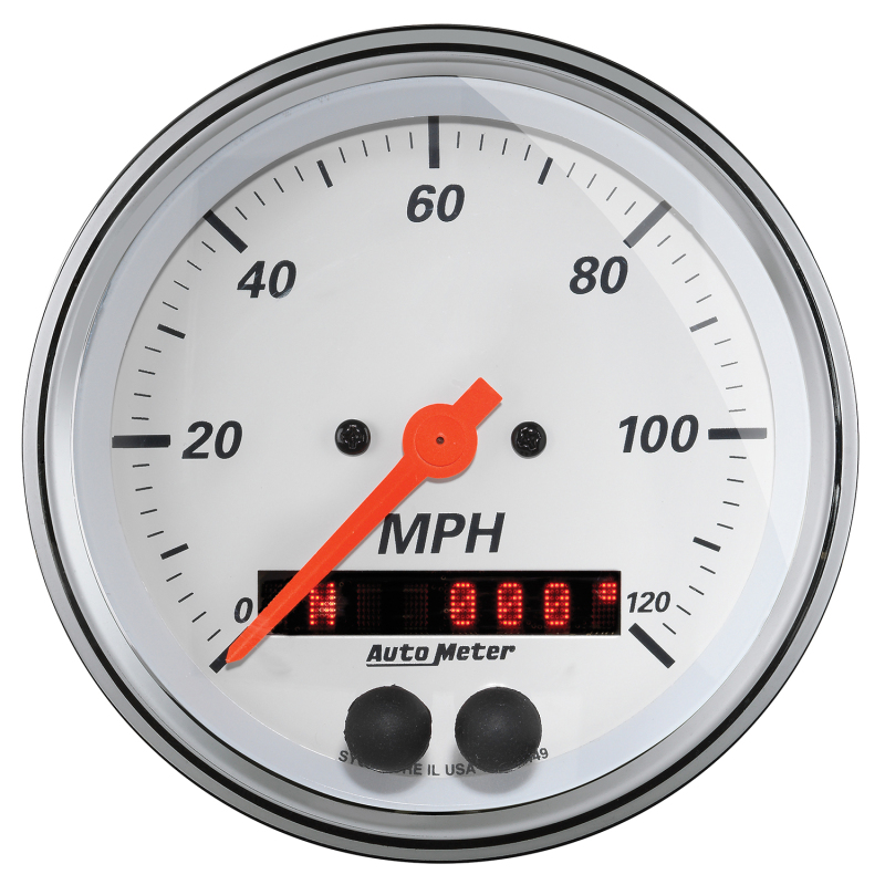 Autometer 3-3/8in 120MPH GPS Speedometer Gauge thumbnail 5
