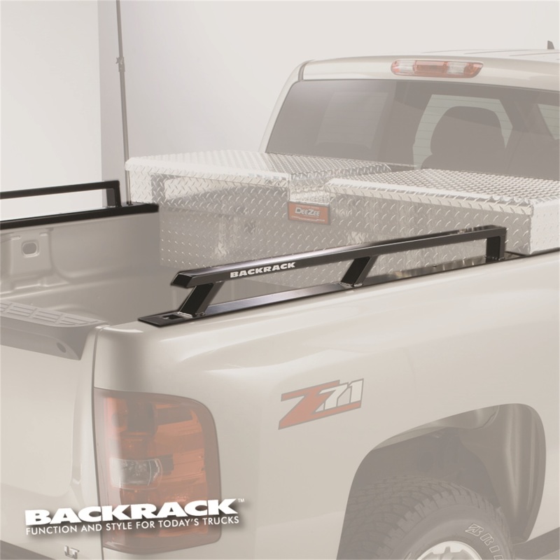 BackRack 07-13 Silverado/Sierra 5.5ft Bed Siderails - Toolbox 21in thumbnail 2