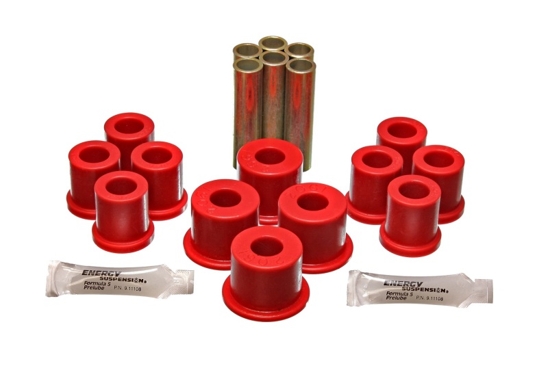 Energy Suspension Ford 4 Wd Front Spring Bushing Set - Red thumbnail 4