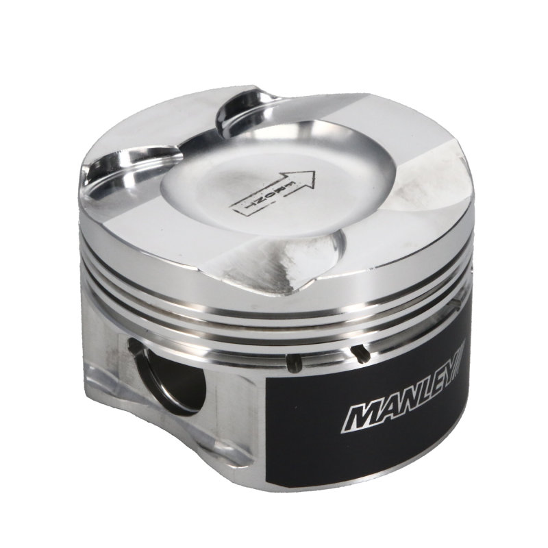 Manley BMW N55/S55 37cc Platinum Series Dish Extreme Duty Piston Set - 84.5mm Bore thumbnail 5