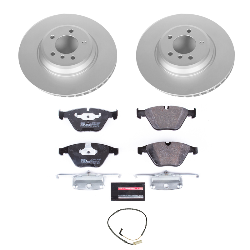 Power Stop 2009 BMW 335i xDrive Front Euro-Stop Brake Kit