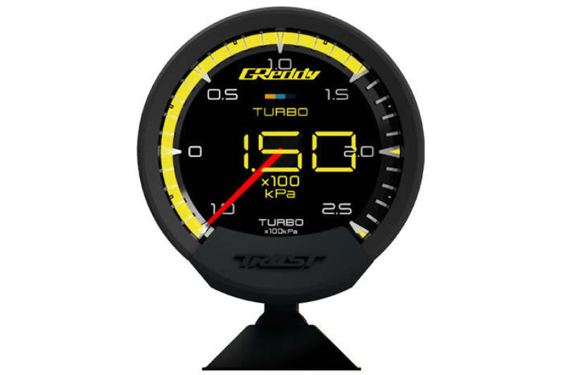 GReddy Sirius Unify Turbo Boost Gauge Set (Sirius Meter w/Boost Pressure Sensor Set & Vision Displ) thumbnail 6