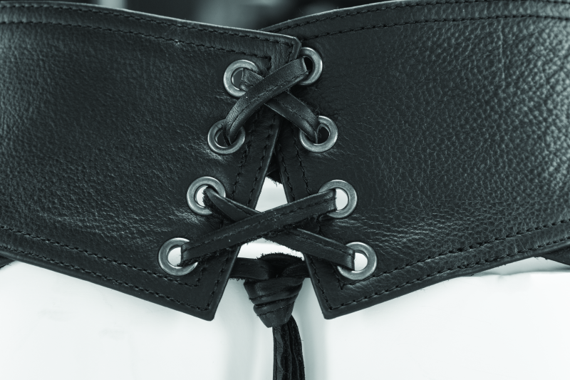 Kuryakyn Leather By River Road Sierra Leather Chaps Black Womens - Small thumbnail 3