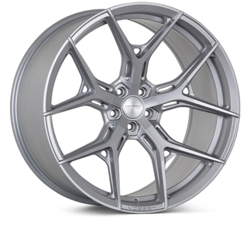 Vossen HF5 - 20x10.5 - ET7 - 5x112 - 66.56 - SUPER DEEP - SS - SATIN SILVER thumbnail 2