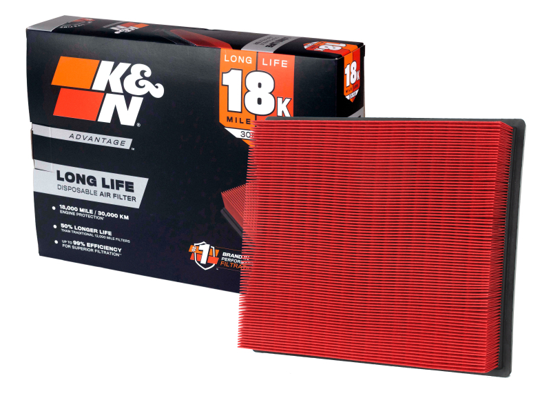 K&N Toyota Tundra V8-4.6L F/I 2014-2023 Advantage Air Filter thumbnail 3