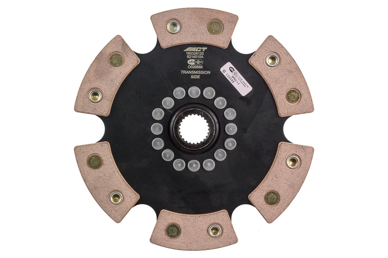 ACT 2002 Honda Civic 6 Pad Rigid Race Disc thumbnail 4