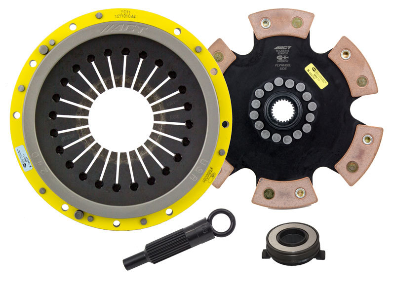 ACT 1991 Porsche 911 HD/Race Rigid 6 Pad Clutch Kit thumbnail 2