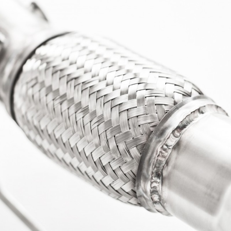 Stainless Works 2013-18 Ford Focus ST 3in High-Flow Cats Downpipe Factory Connection thumbnail 5