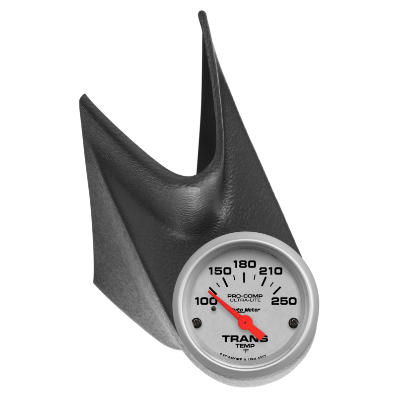 AutoMeter Diesel Gauge Kit A-Pillar Ford 99-07 Trans Temp 250 Deg. F Ultra-Lite thumbnail 6