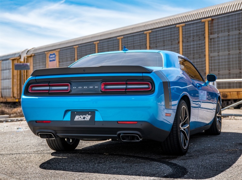 Borla 2015 Dodge Challenger SRT/392 Hemi 6.4L V8 S-TYPE Catback Exhaust w/ Valves Factory Bezel thumbnail 6