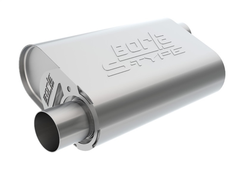 Borla CrateMuffler 2.25in Offset-In/Offset-Out in S-Typein Stock Sbf 289/302/351 thumbnail 9