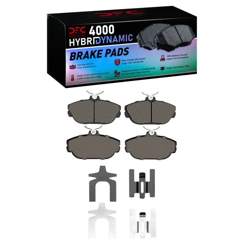 DFC HybriDynamic Brake Pads Hrdwr Kit