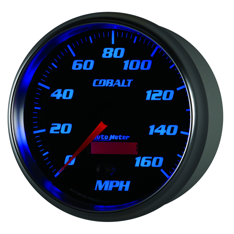 Autometer Cobalt 5in 160mph In-Dash Electronic Programmable Speedometer