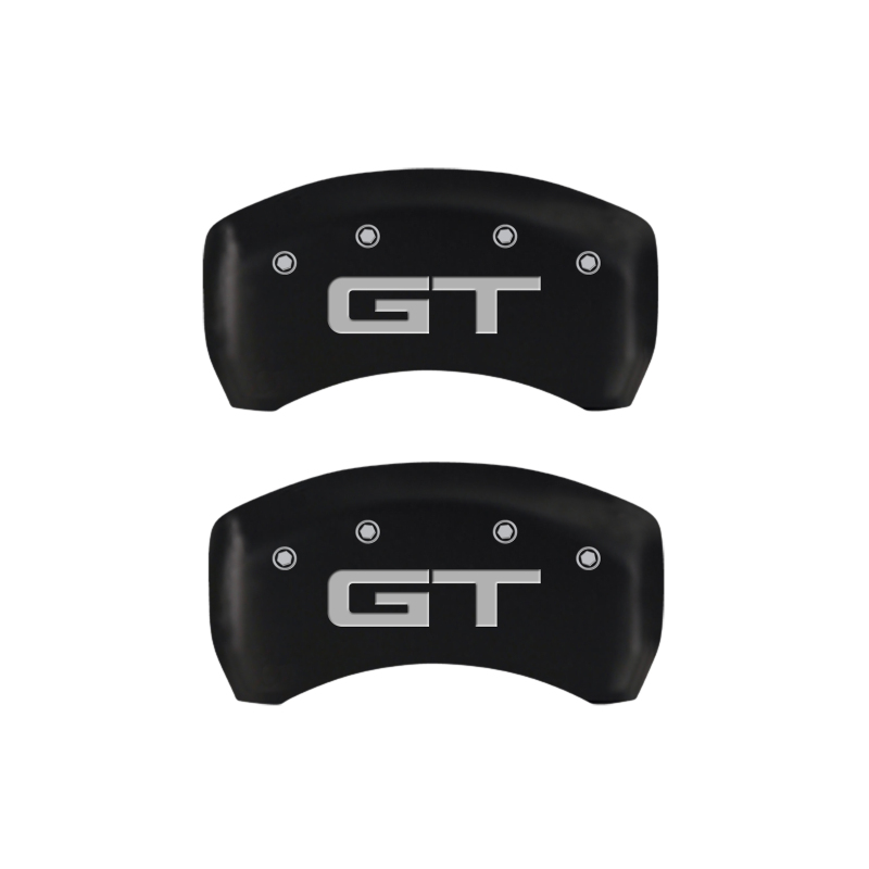 MGP Rear set 2 Caliper Covers Engraved Rear 2015/GT Red finish silver ch thumbnail 8