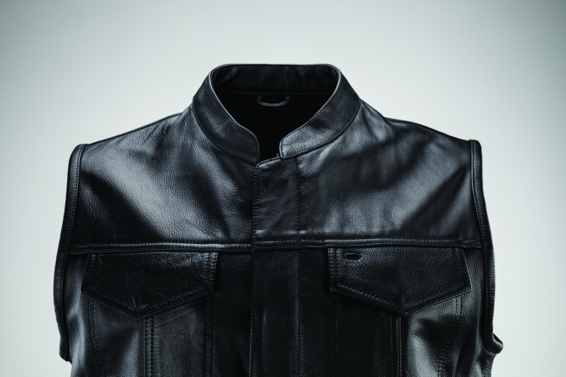 Kuryakyn Leather By River Road Vandal Club Vest Black - Small thumbnail 4