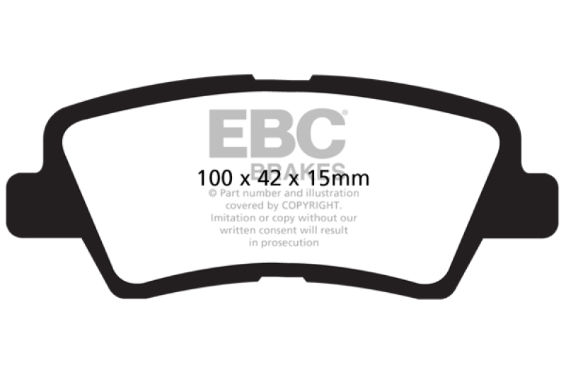 EBC S5 Brake Pad and Rotor Kit (1x ebcGD7778, 1x ebcDP41875R) thumbnail 9
