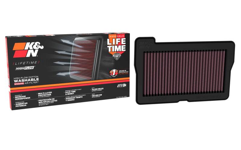 K&N 2023 Yamaha MT-09 Replacement Air Filter thumbnail 4