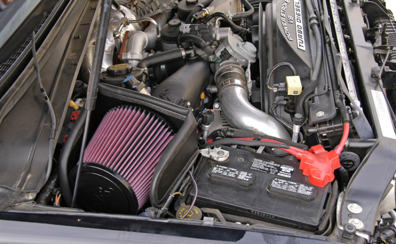 K&N 08-10 Ford F250/F350/F450/F550 6.4L-V8 Performance Intake Kit thumbnail 7