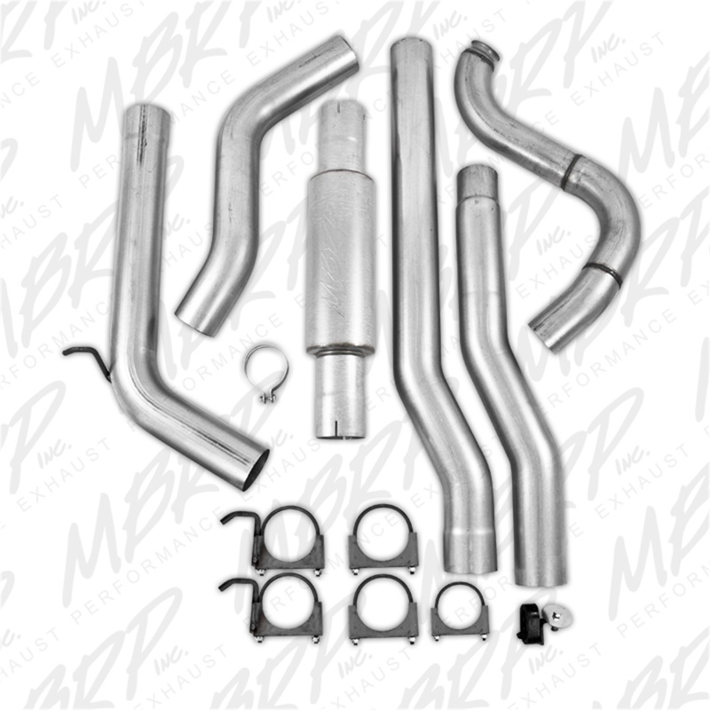 MBRP 88-93 Dodge 2500/3500 Cummins 5.9L 4WD ONLY Turbo Back Single Side Exit P Series Exhaust thumbnail 6