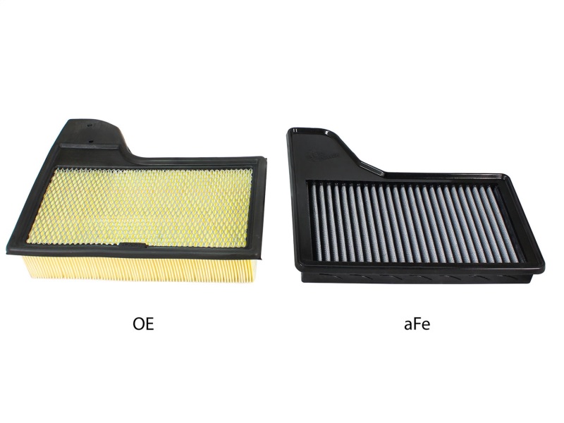 aFe MagnumFLOW OEM Replacement Air Filter PRO Dry S 2015 Ford Mustang L4 / V6 / V8 thumbnail 6