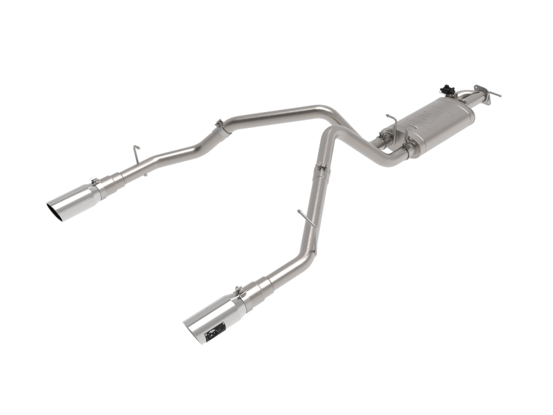 aFe Gemini XV 3in 304 SS Cat-Back Exhaust 19-21 Ram 1500 V8 5.7L Hemi w/ Polish Tips thumbnail 2