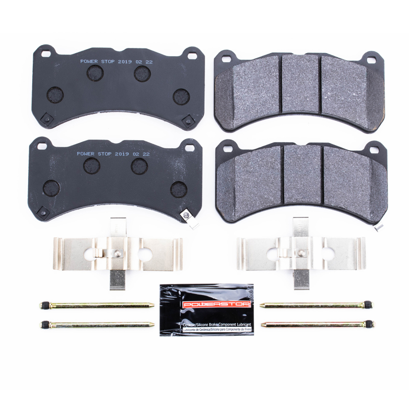 Power Stop 13-14 Ford Mustang Front Track Day Brake Pads thumbnail 2