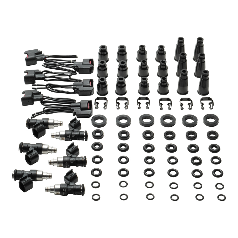 DeatschWerks Universal 6 Cylinder Import Injector Kit - Set of Six 1500cc Injectors