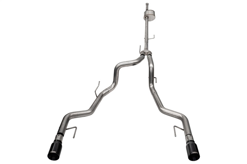 Corsa 2022-2025 Ford F-150 SuperCrew/5.5ft Bed 5.0L V8 Xtreme Cat-Back Dual Rear Exit-Black PVD thumbnail 2