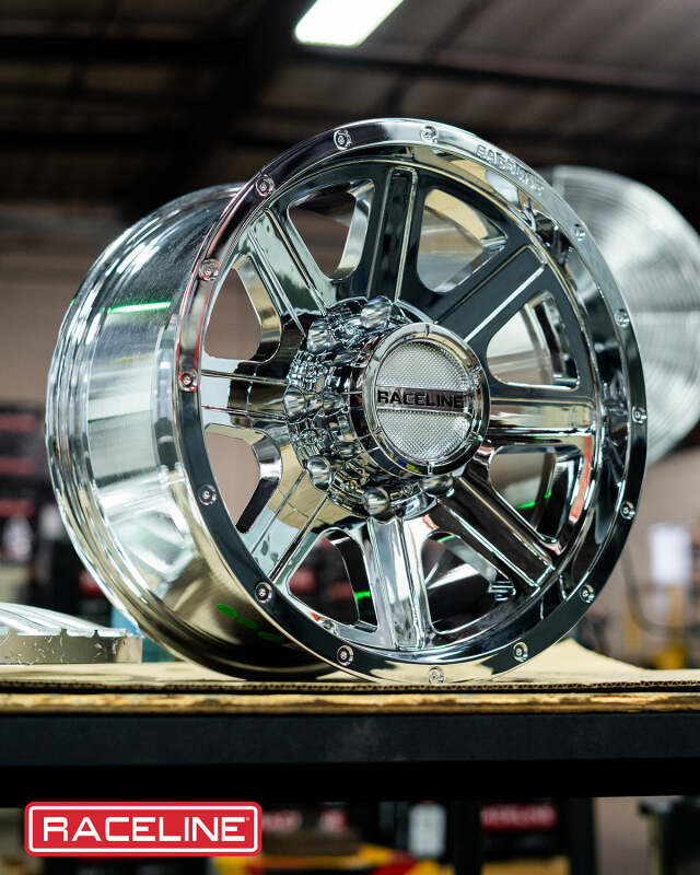 Raceline 940C Hostage 20x9in / 8x165.1 BP / 0mm Offset / 125.2mm Bore - Chrome Wheel thumbnail 6