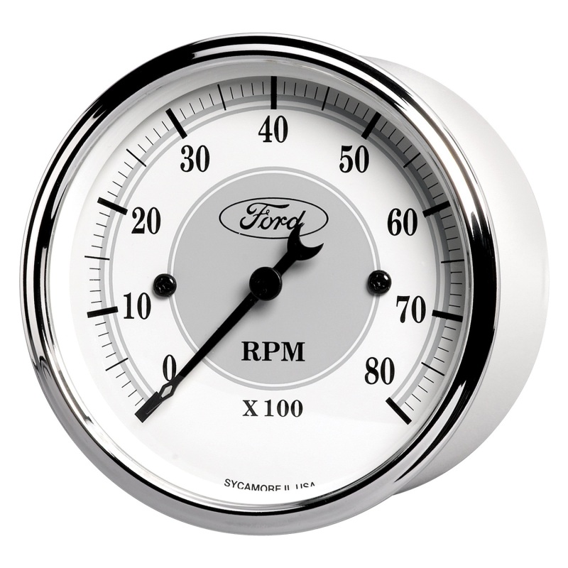 Autometer 3 1/8in In-Dash 8000 RPM Incandescent Flood Lit Tachometer thumbnail 9