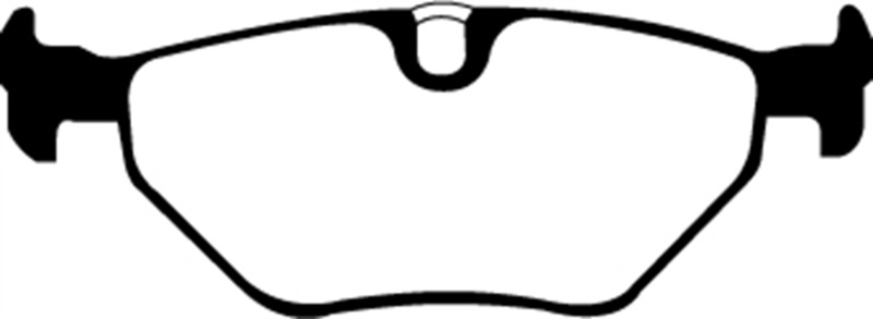 EBC 01-03 BMW 525i 2.5 (E39) Greenstuff Rear Brake Pads thumbnail 5