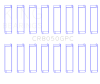King Engine Bearings BMW S63N/ N63/ S63/ N63N (Size 0.25) Connecting Rod Bearing Set thumbnail 2