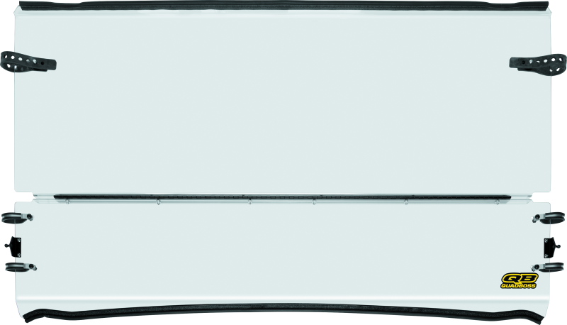 QuadBoss 17-22 Kawasaki KAF820 Mule Pro-DX Folding Windshield thumbnail 2